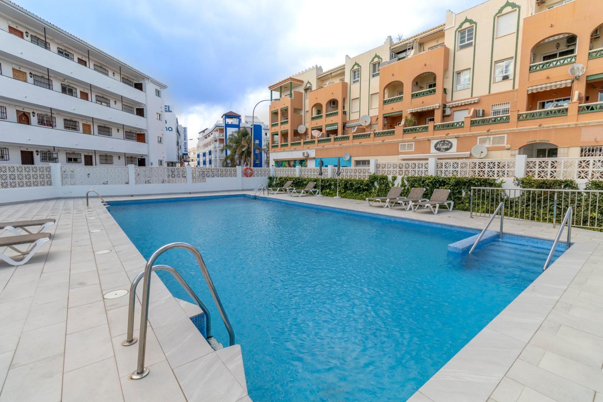Rentitspain Apartamento Arce 13 Balcon Con Vista Al Mar Nerja Exterior photo